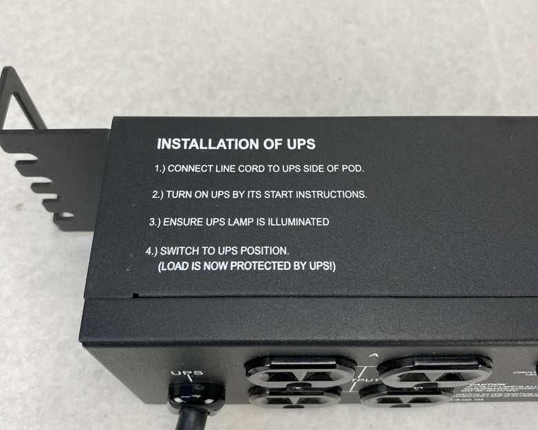 Emerson MP2-115A Liebert MicroPOD AC Power System 120V 12A