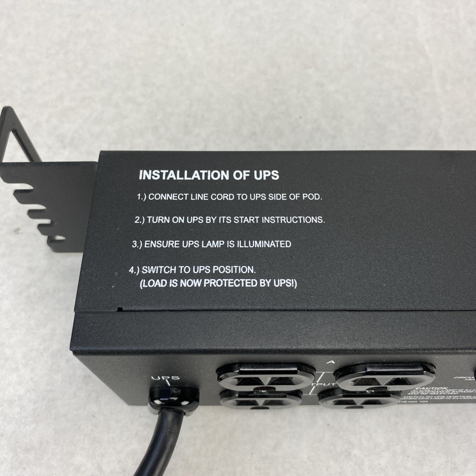 Emerson MP2-115A Liebert MicroPOD AC Power System 120V 12A9