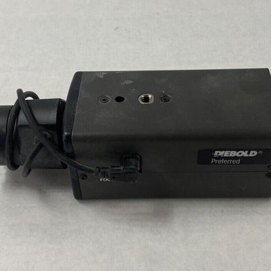 Diebold Preferred CCR-224A Color Camera w/ 3.5-8mm 1/3" Lens For Parts or Repair