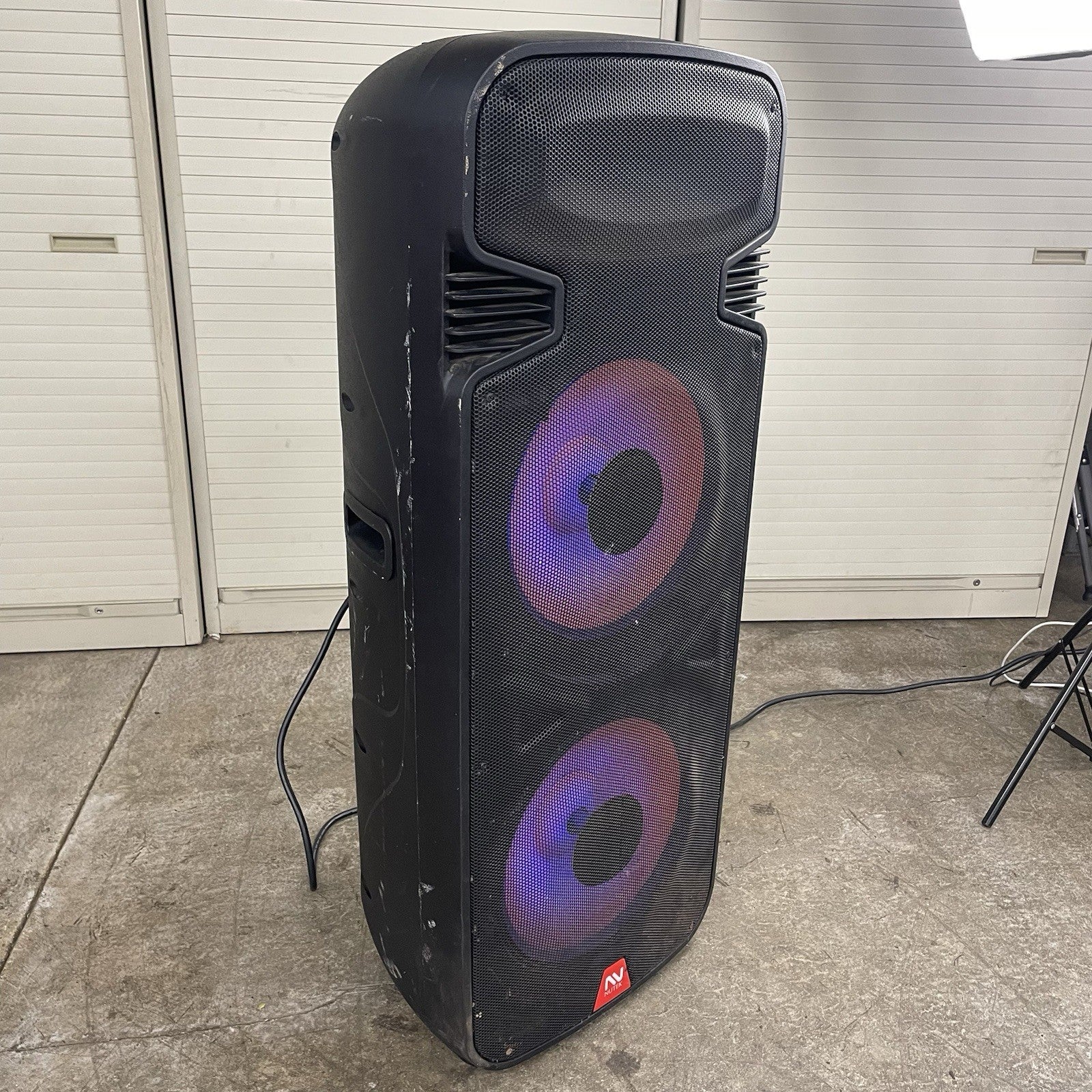 Nutek  TS-70215BL Active PA Speaker Tested Working No Battery0