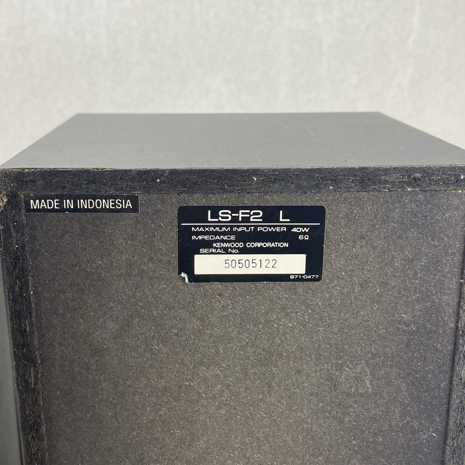 Kenwood LS-F2r 40W Speaker5