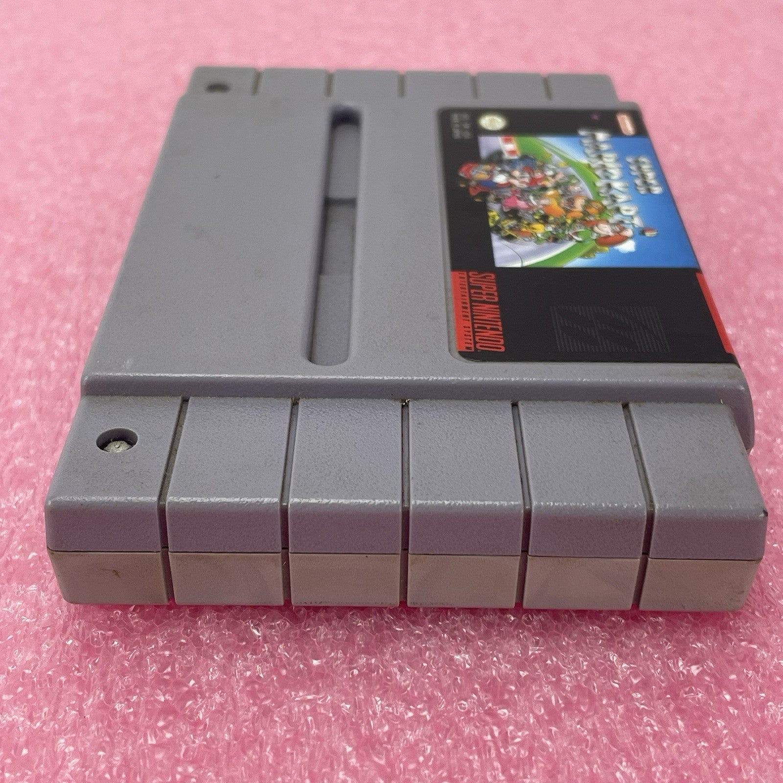 Nintendo Super Mario Kart SNES Game Cartridge NTSC Untested4
