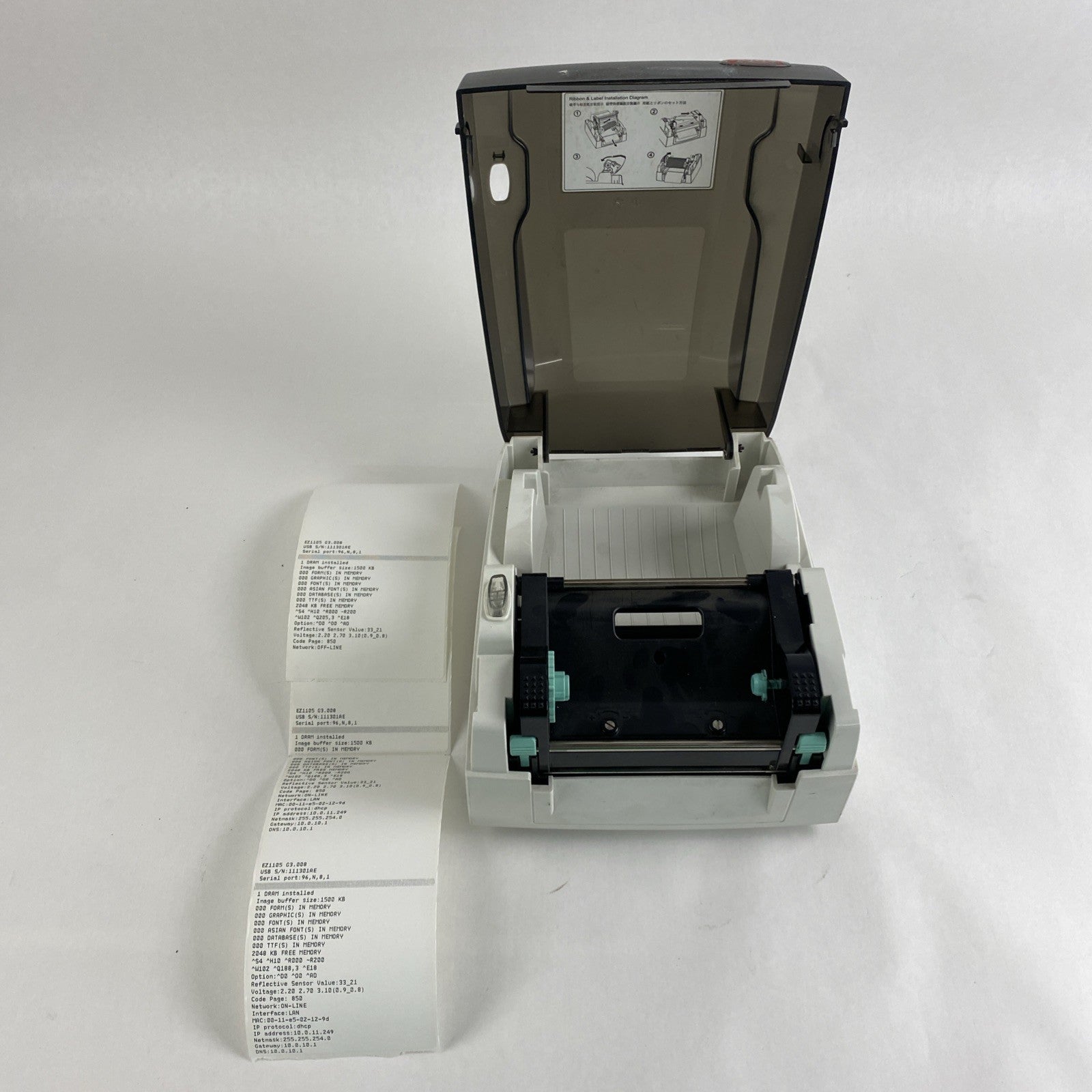 GoDex EZ-1105 Barcode Printer Tested4
