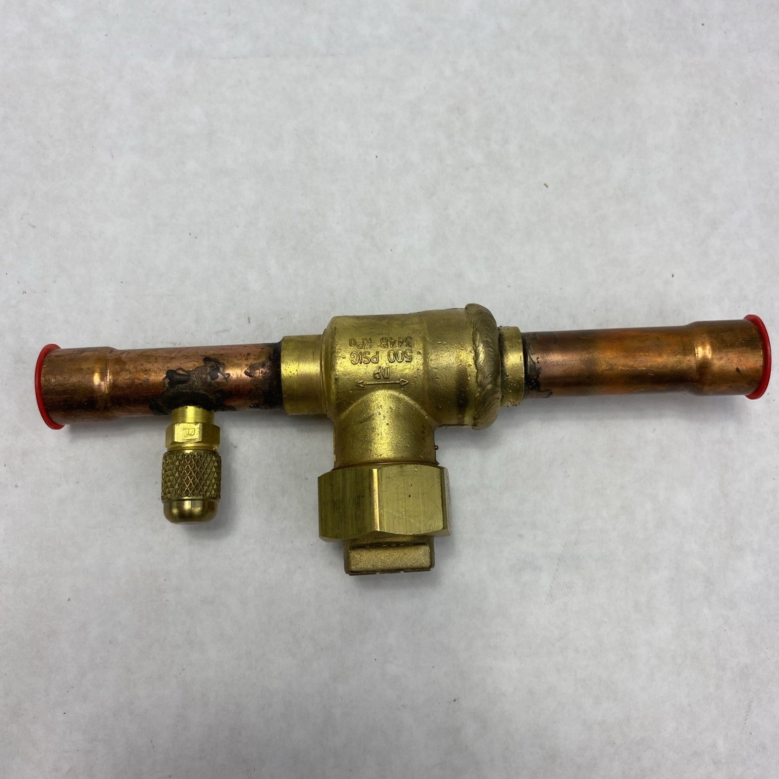 Superior Refridgeration 586WAS-10ST Ball Valve Full Port With Access Fitting3