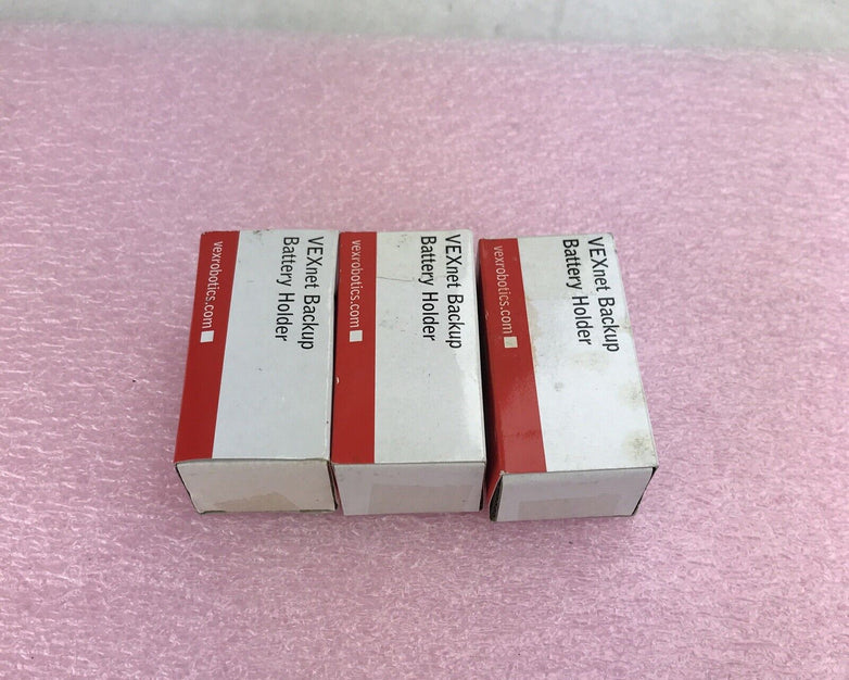 VEX Robotics #276-2243 VEXnet Backup Battery Holder (Lot of 3)