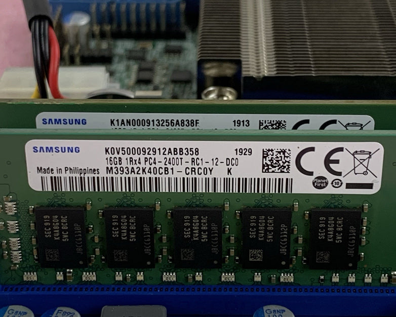 Supermicro X10SDV-6C-TLN4F Mini-ITX Xeon D-1528 1.9 GHz 32 GB Ram