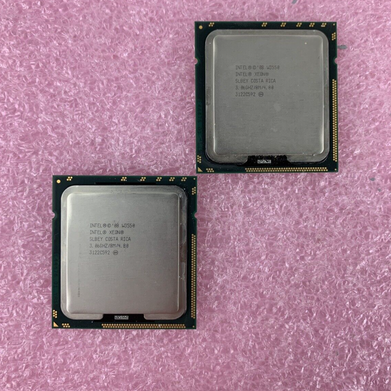 Lot of 2 Intel Xeon W3550 3.06GHz Quad-Core Processor 3122C636 Tested