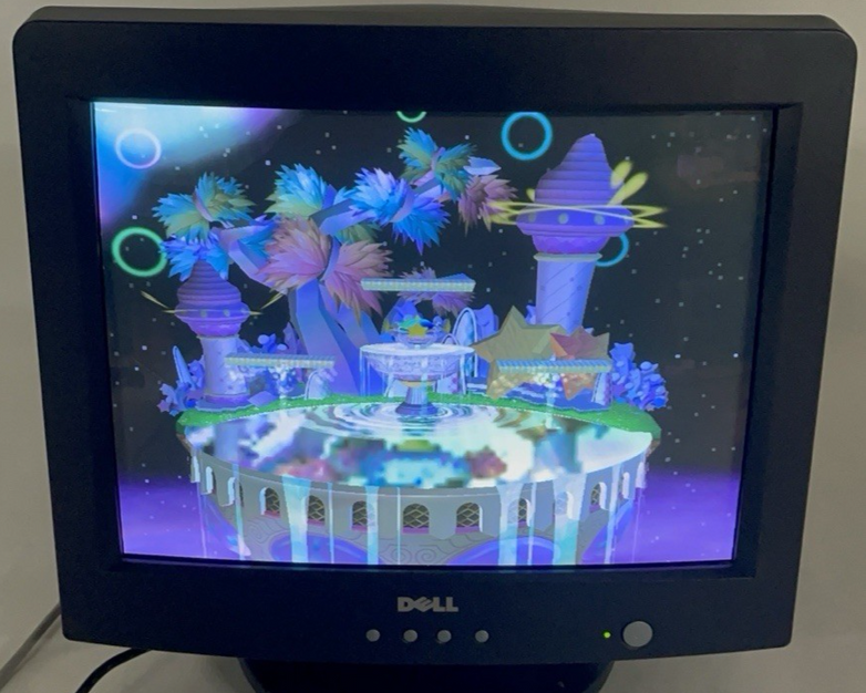 Dell 17" E773s  VGA CRT Monitor Tested And Working