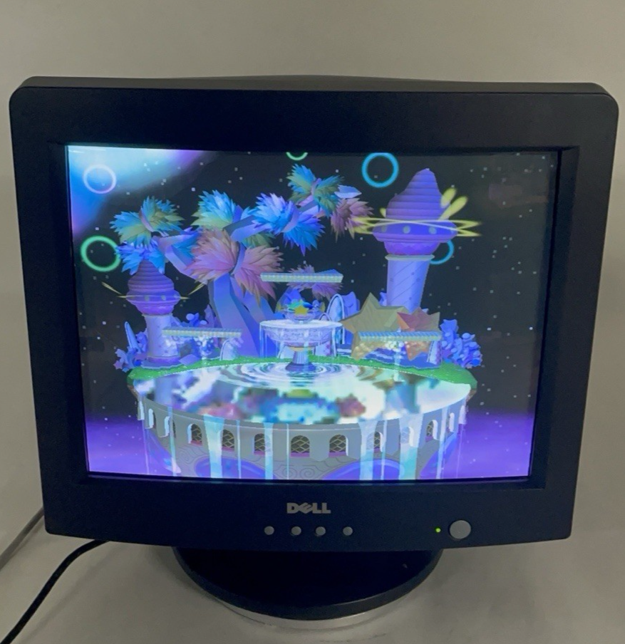 Dell 17" E773s  VGA CRT Monitor Tested And Working1