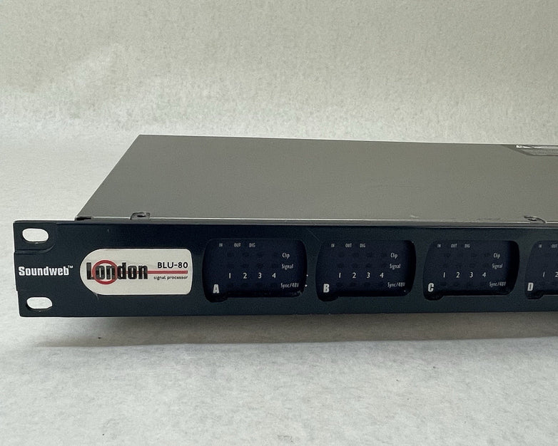 BSS Soundweb London BLU-80 Signal Processor - Tested