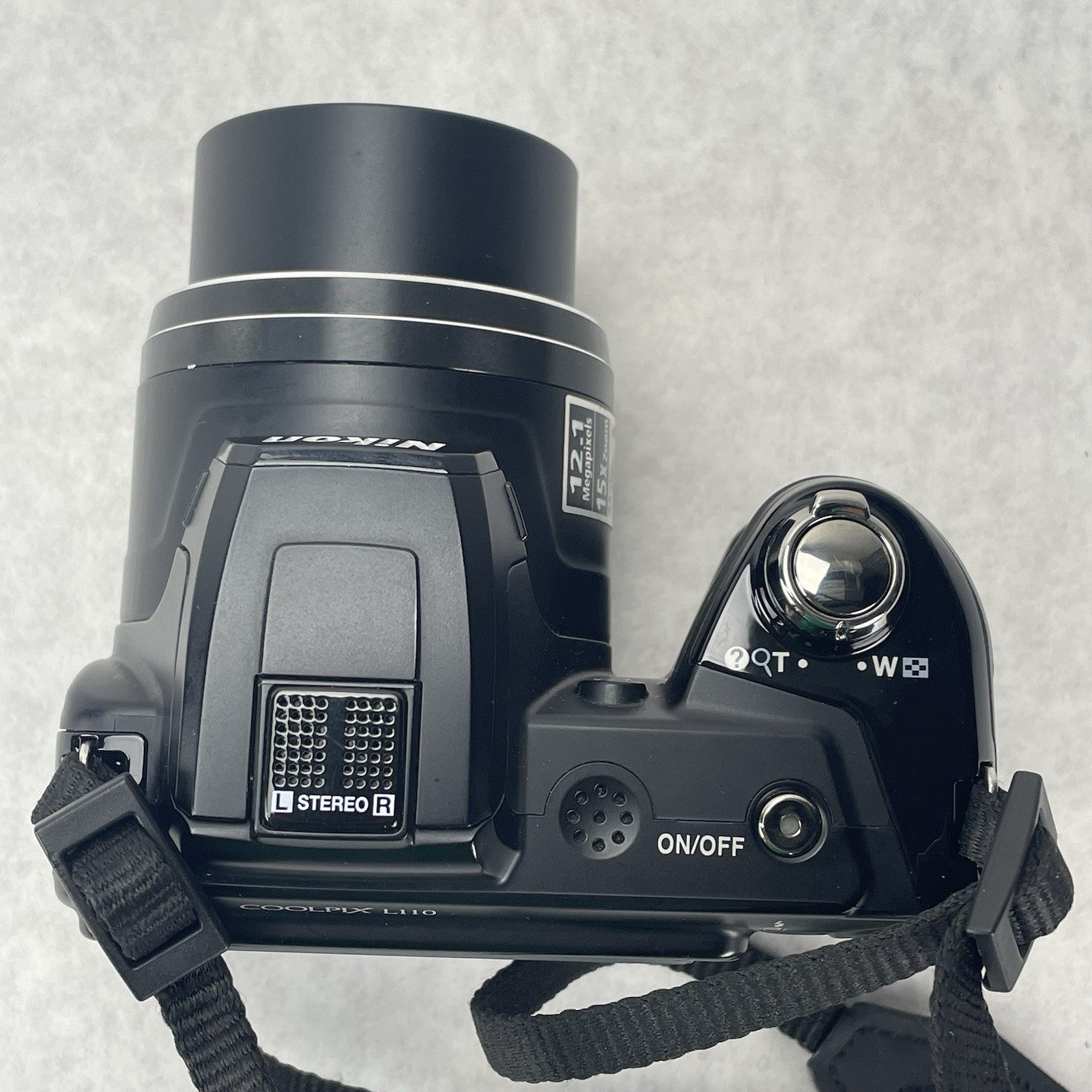 Nikon Coolpix L110 12.1MP Digital Camera Black Tested Camera Only5