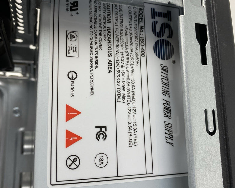 Foxconn TLM436 Mid ATX Computer Case with 300W Power Supply