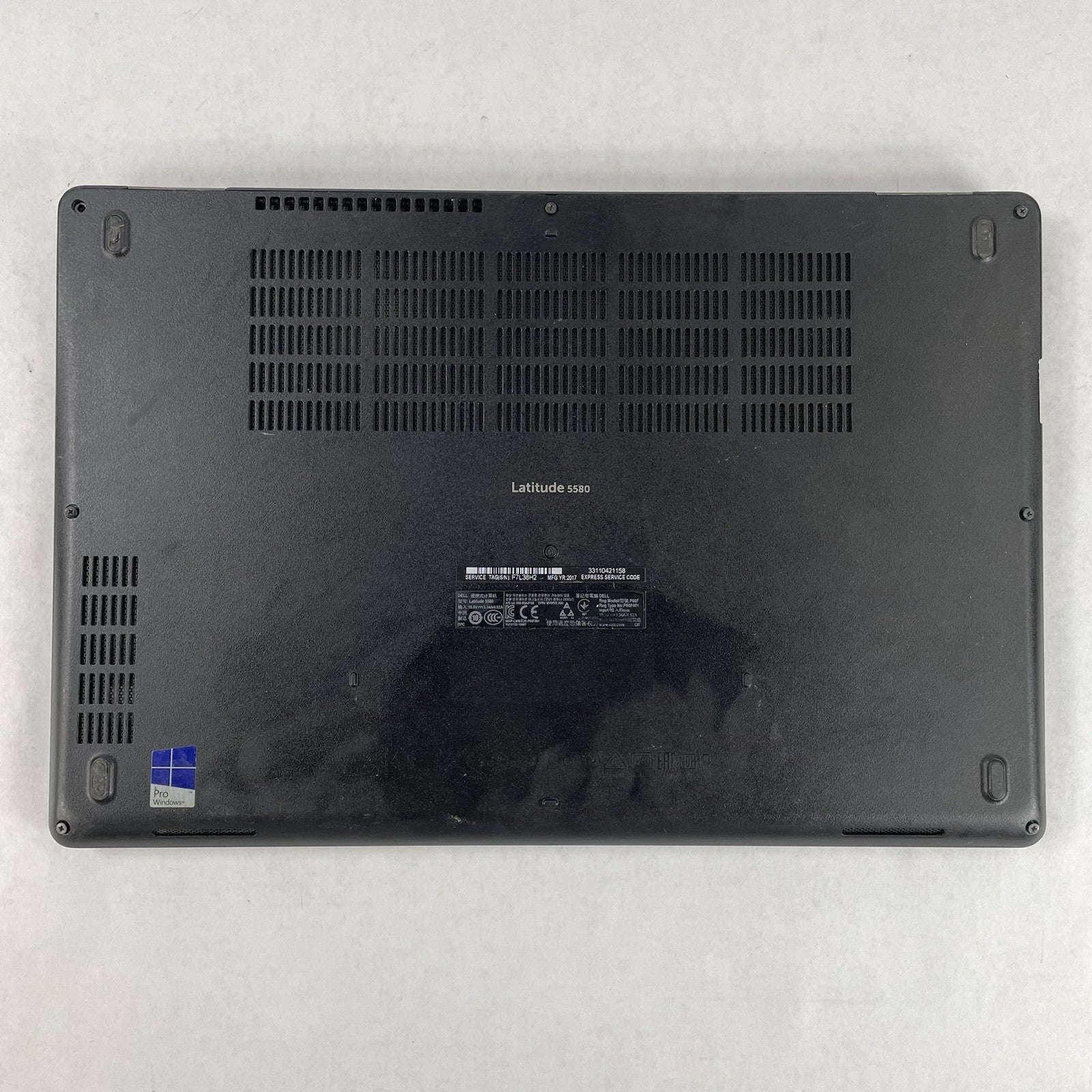 Dell Latitude 5580 15.6" i5-7300U 2.60 GHz 8 GB RAM No SSD/OS17