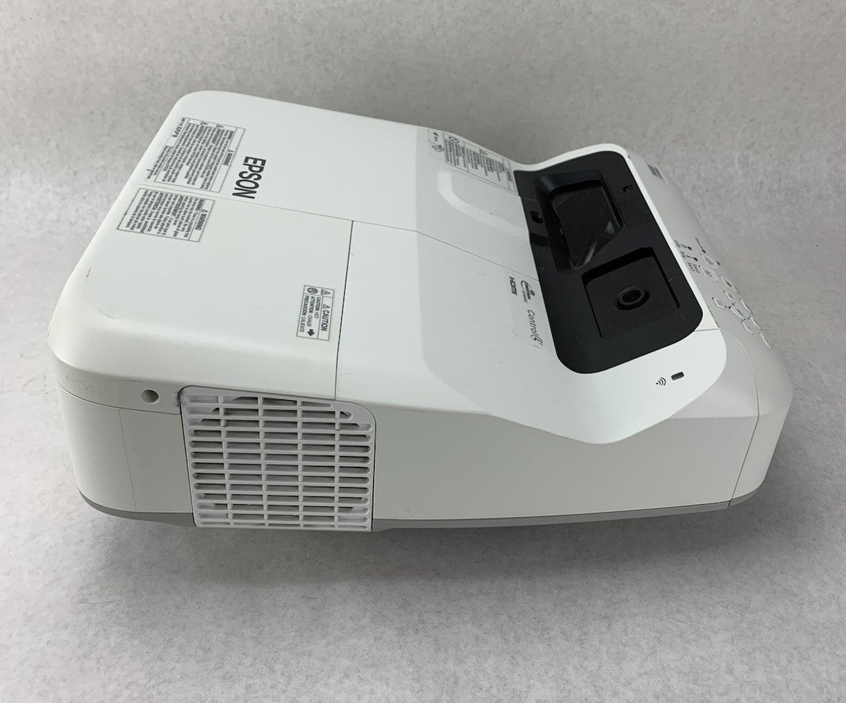 Epson PowerLite 695Wi H740A LCD Lamp Projector 712 Lamp Hours - No Remote2