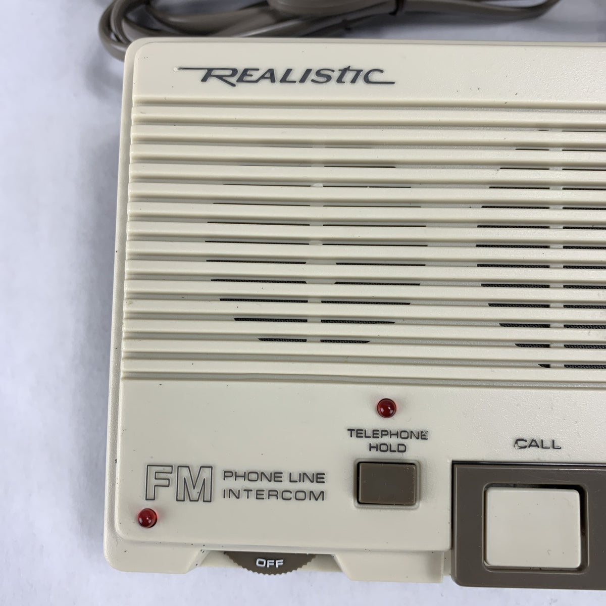 Vintage Realistic 2-Station FM phone-line Intercom System 43-206A2
