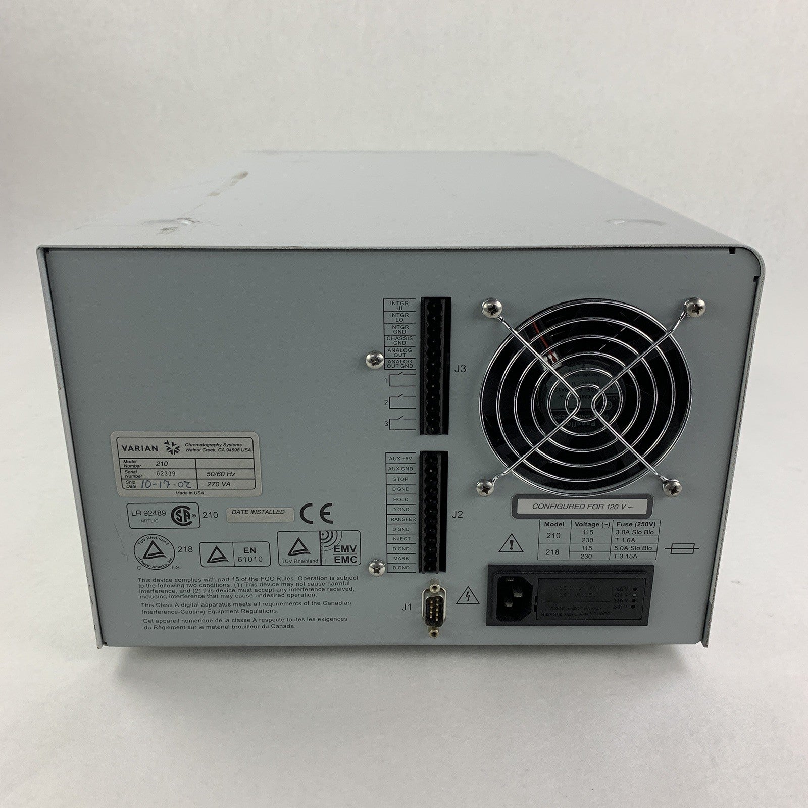 Varian ProStar 210 Solvent Delivery Pump Chromatography Pressure Module 6000 PSI