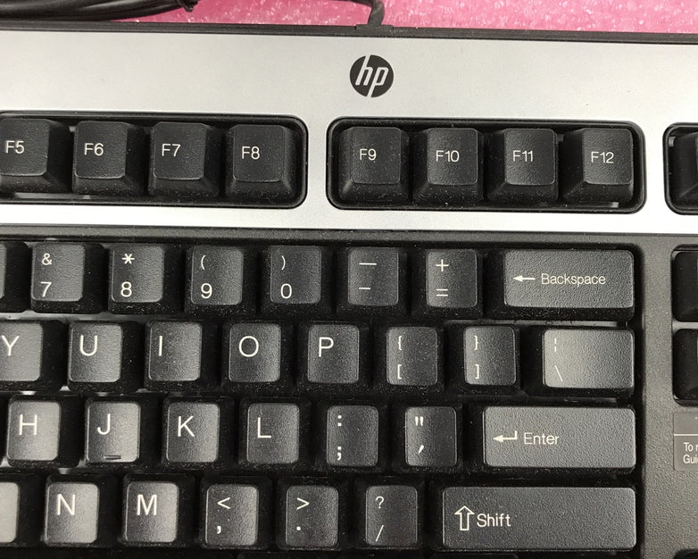 HP KU-0316 USB Wired 104-Key Layout Keyboard 434821002 (Lot of 3)