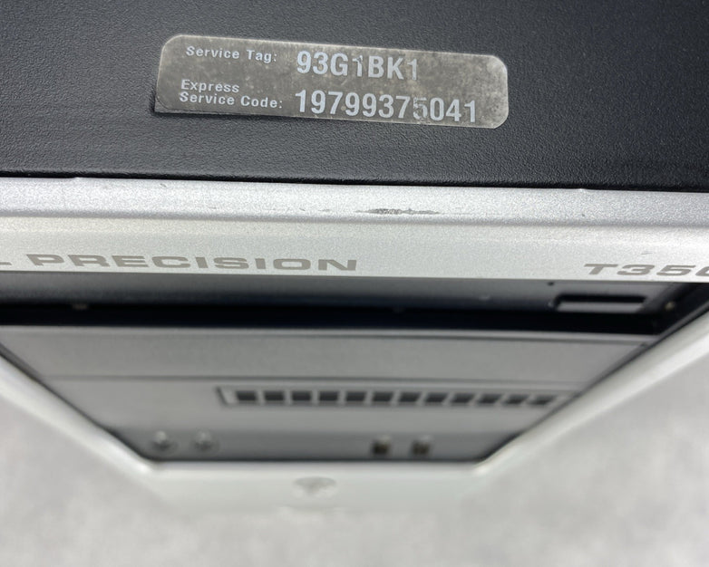 Dell Precision T3500 MT Intel 4 Core Xeon X5570 2.93GHz 8GB RAM No HDD OS READ