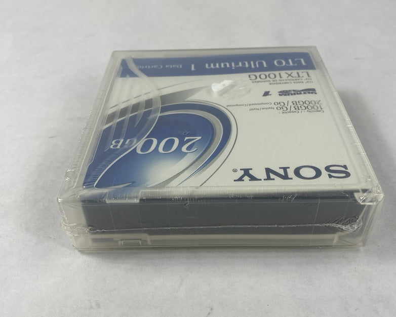 Sony LTO Ultrium 1 LTX100G 200GB Data Cartridge Sealed (Lot of 3)