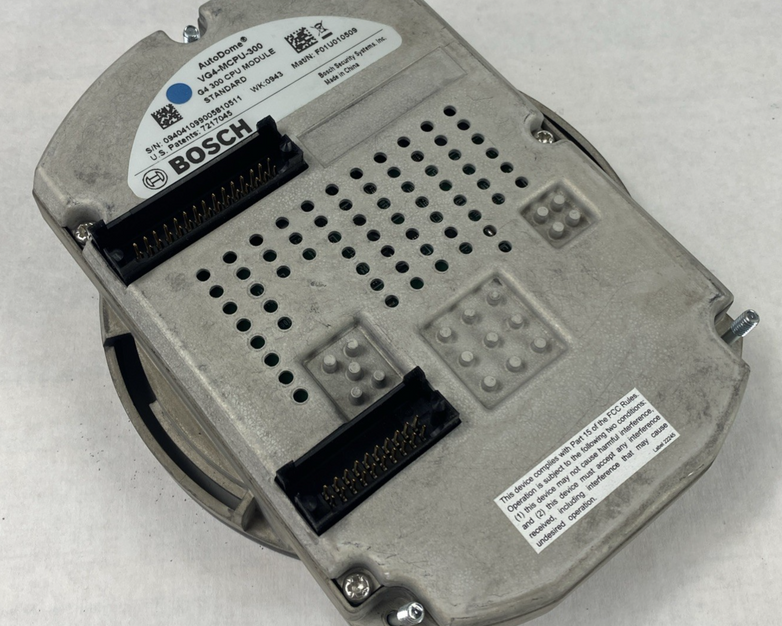 Bosch VG4-MCPU-300 Autodome G4 300 Series CPU Module Untested