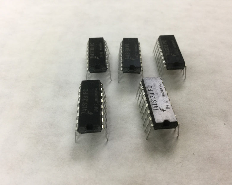 F-74LS139 PC, 16 Pin Dip (Lot of 5)