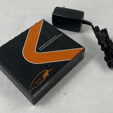 Atlona AT-HD530 HDMI to Composite/S-Video Down-Converter w/ Adapter Power Tested