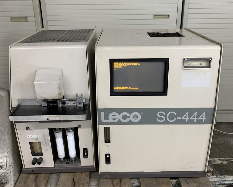 Leco Corp. SC-444 Carbon and Sulfur Analyzer /w 602-500 Furnace No HDD