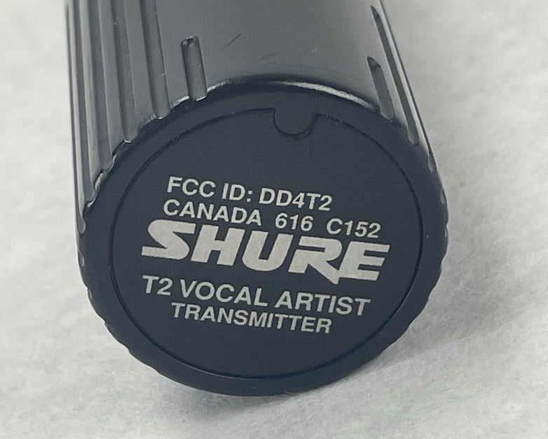 Shure SM58 Microphone T2 Vocal Artist Transmitter 202.200 MHz Power Tested