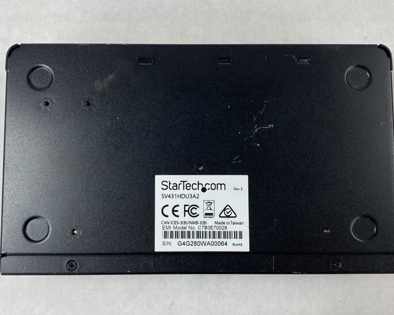 StarTech SV431HDU3A2 Rev 2 4-Port HDMI KVM Switch with USB 3.0 Hub