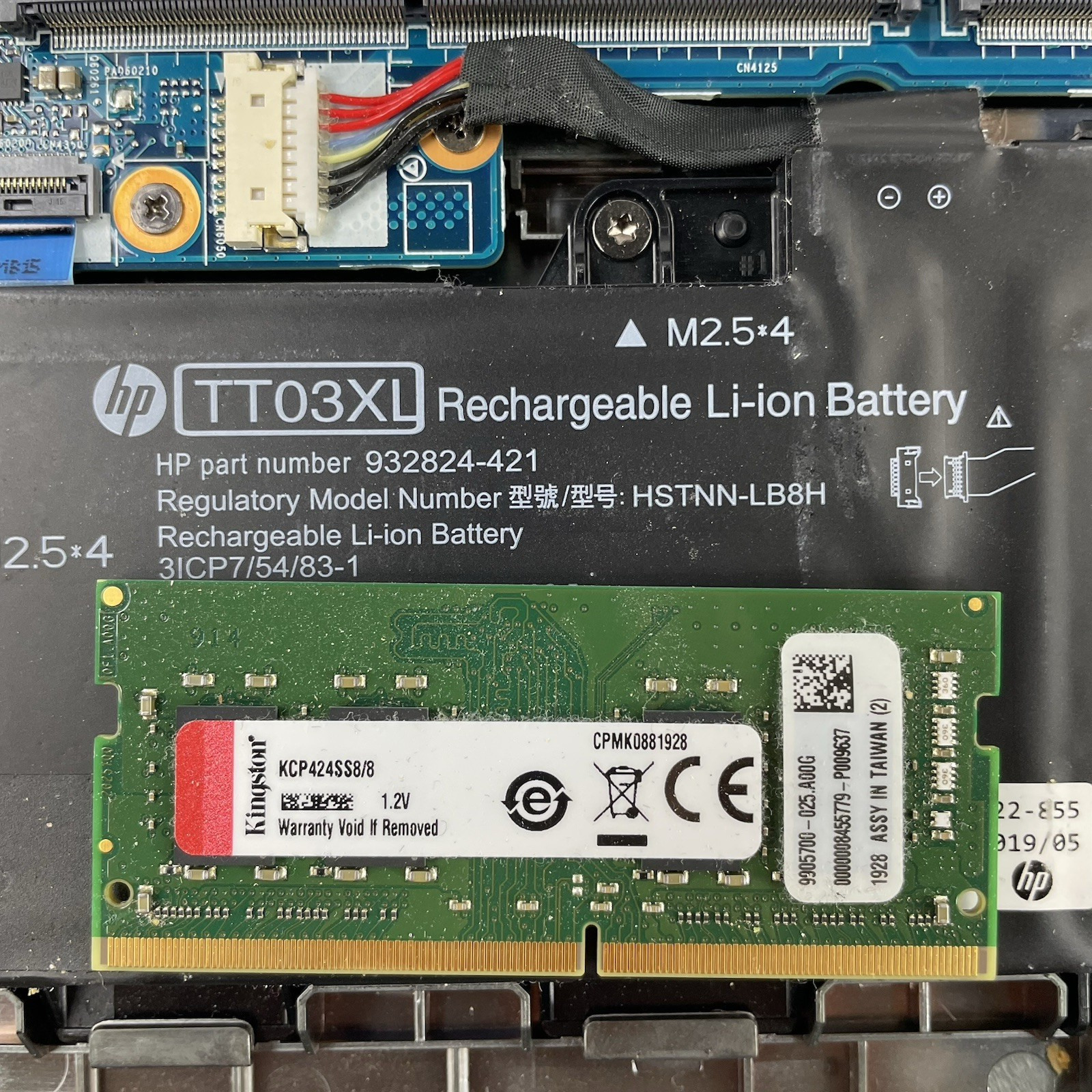 HP EliteBook 850 G6 15.6" i7-8665U 1.90 GHz 8 GB RAM No SSD/OS/AC - READ22