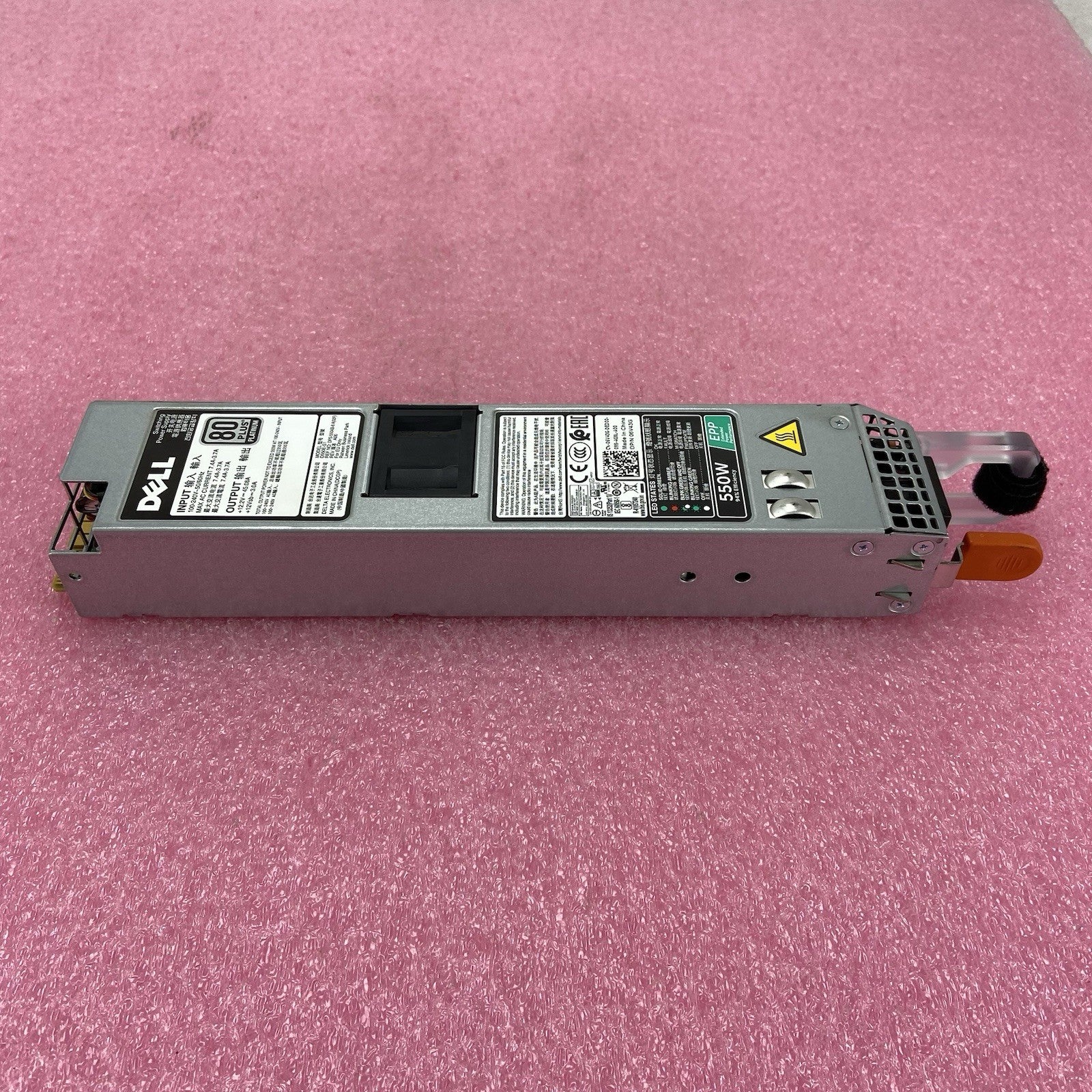 Dell 06V43G 550W 80 Plus Platinum R430 R440 Power Supply4
