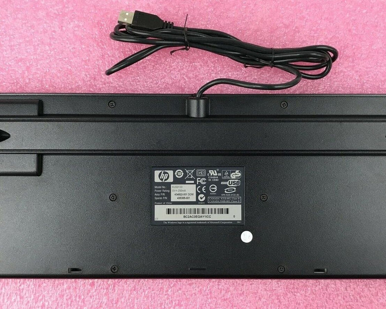 HP KUS0133 US SmartCard USB Keyboard Reader KUS-0133 KUS0133