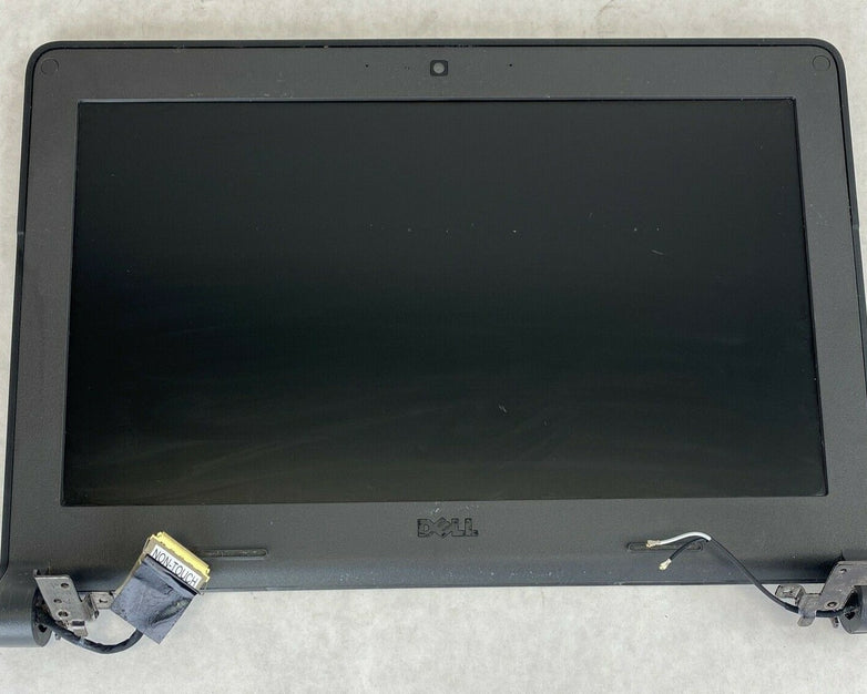 Dell Chromebook 11 P22T LCD complete screen assembly w/ Hinges