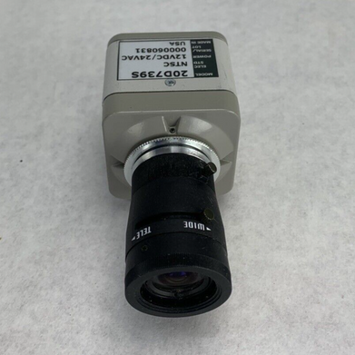 Sanyo 20D739S Color Camera with Rainbow L3.3-8mm Lens For Parts or Repair