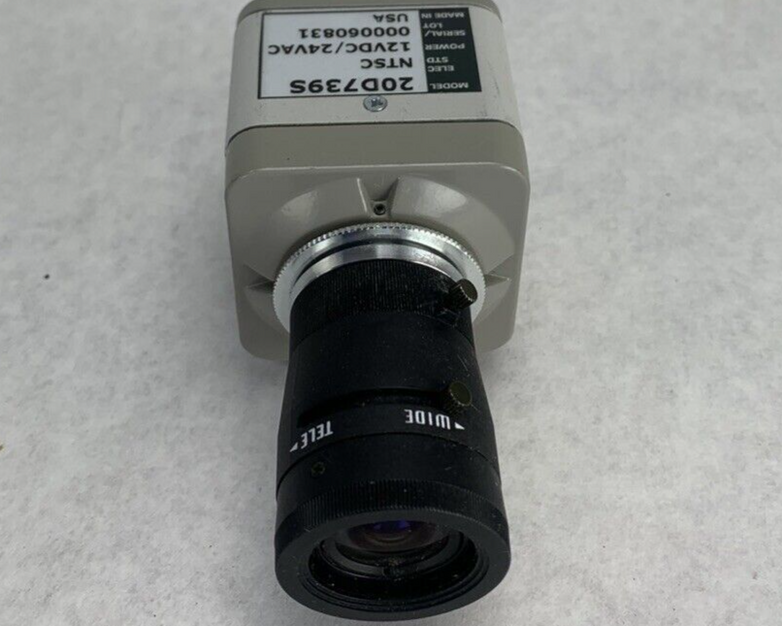 Sanyo 20D739S Color Camera with Rainbow L3.3-8mm Lens For Parts or Repair