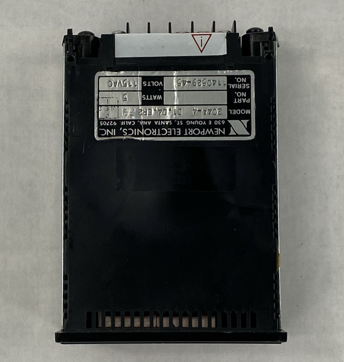 Newport Electronics 204A-4 D1 D4 ER2 FS Voltmeter