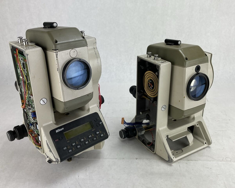 Lot of 2 Nikon Top Gun Surveying Tool Parts/Not Working