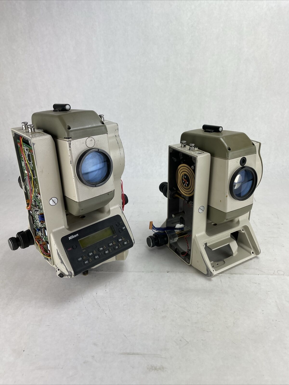 Lot of 2 Nikon Top Gun Surveying Tool Parts/Not Working