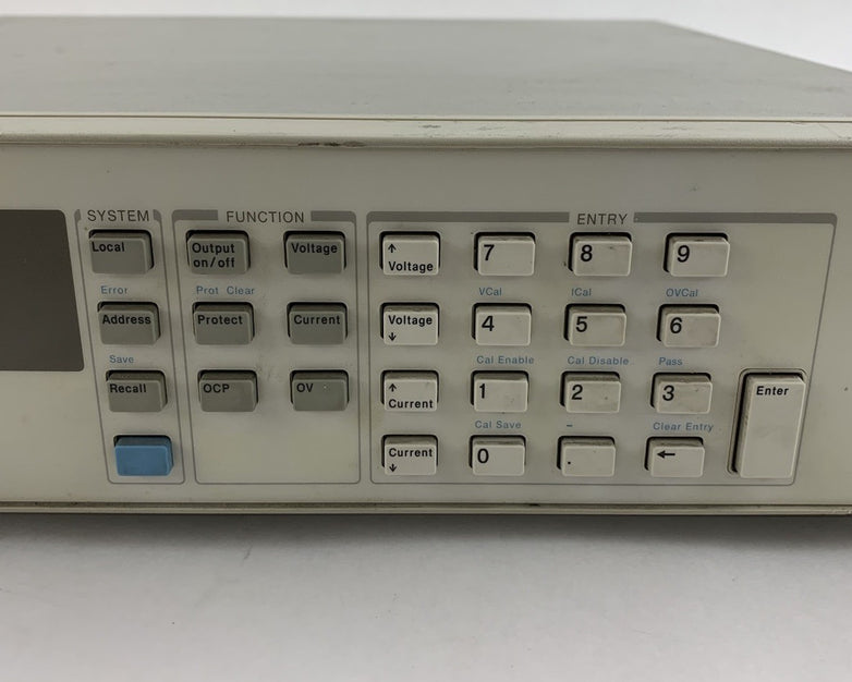 Hewlett Packard 6643A System DC Power Supply - Parts or Repair
