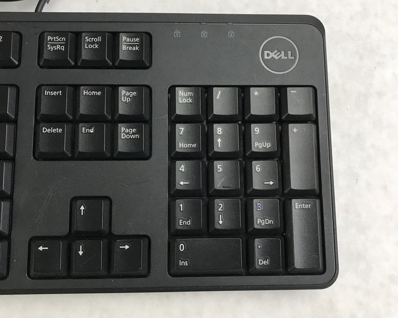 Black Dell KB212-B USB Wired 104-Key Desktop Computer Keyboard Lot of 25