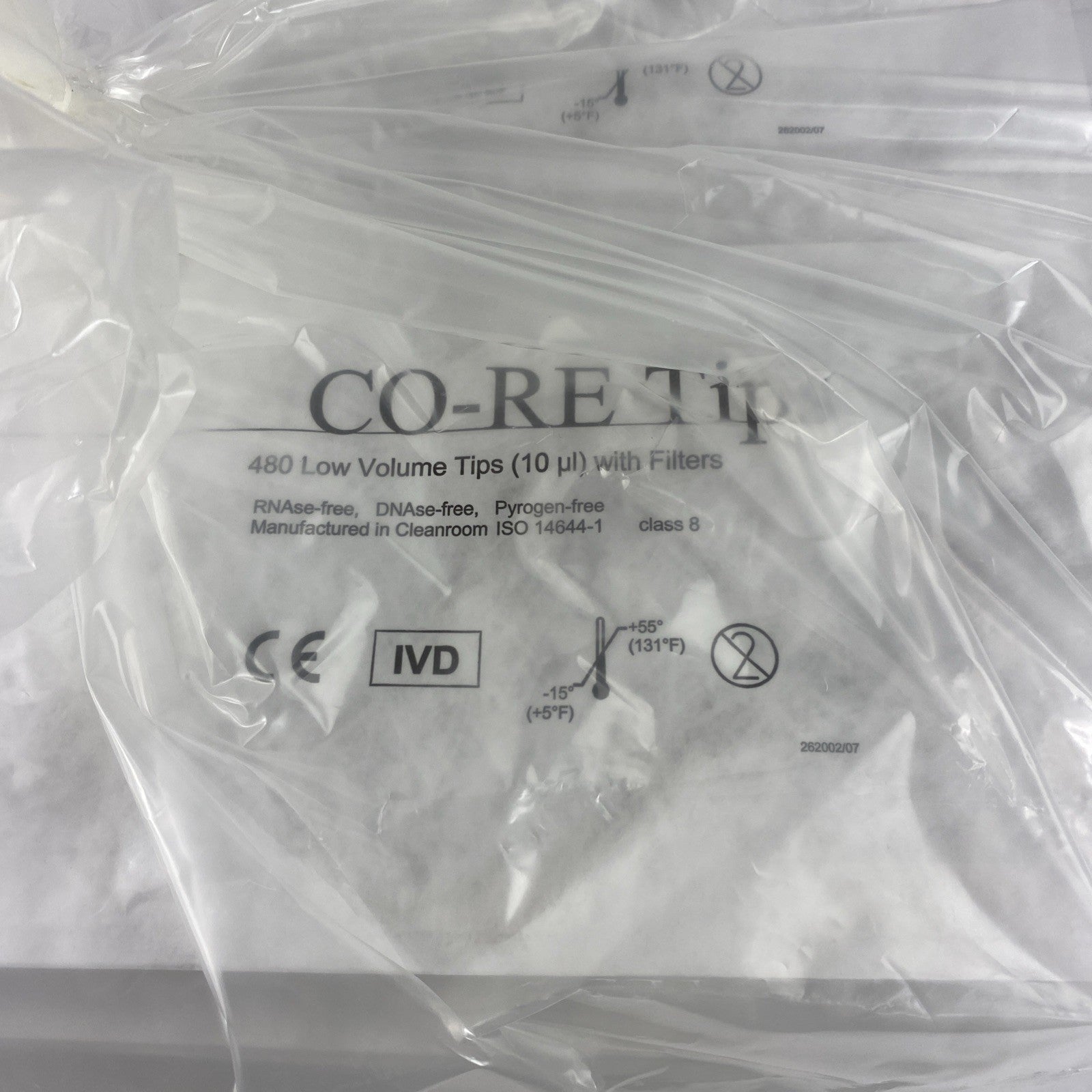 Hamilton 235901 CO-RE Tips 12 x 480 Low Volume Tips 10 µL w/Filters - 2880 Total3