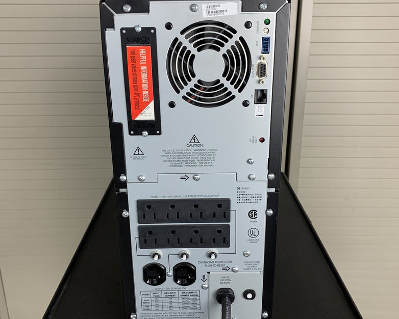 APC SUA2200 Smart-UPS 2200 UPS Tower Tested No Batteries w/ Cord