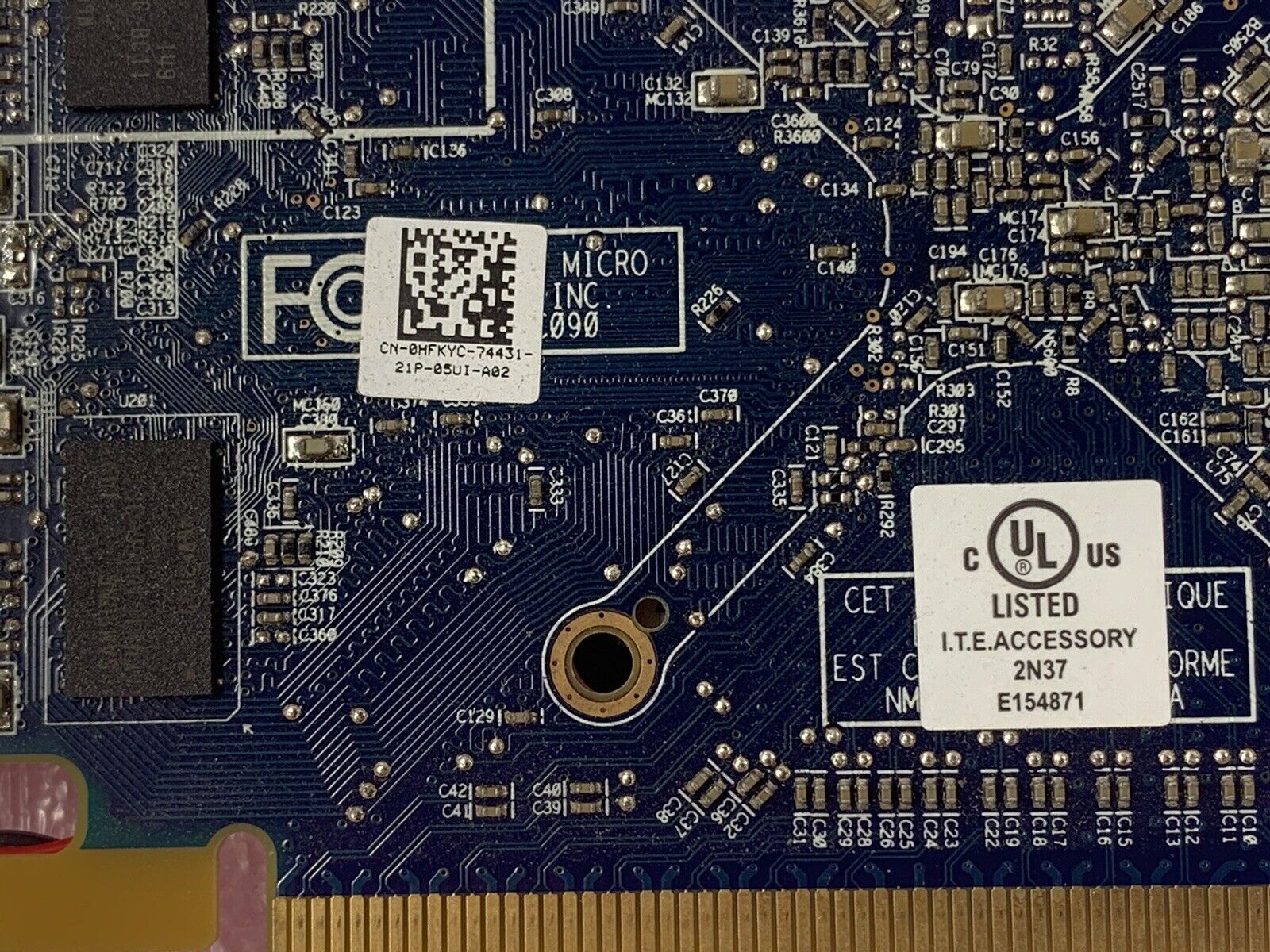 Dual Monitor VGA Video Card AMD 109-C09057-00