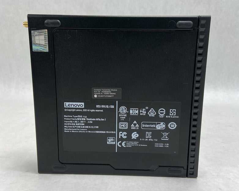 Lenovo ThinkCentre M75Q Gen 2 Micro AMD Ryzen 5 Pro 4650GE 3.3GHz 8GB RAM NoHDD