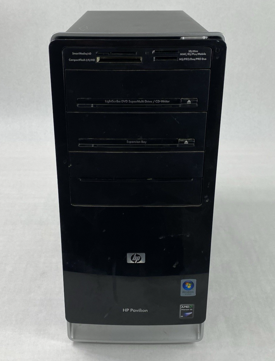 HP Pavilion a6868w MT AMD Phenom 9150e 1.80GHz 7GB RAM No HDD No OS