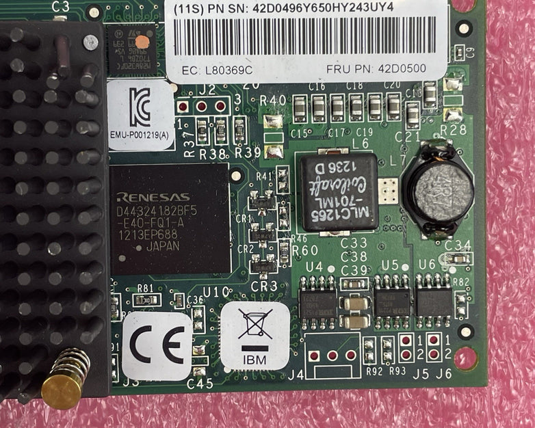 Emulex IBM P002181-01B LightPulse 8GB Dual Port PCI-E Fiber Channel Lot of 6