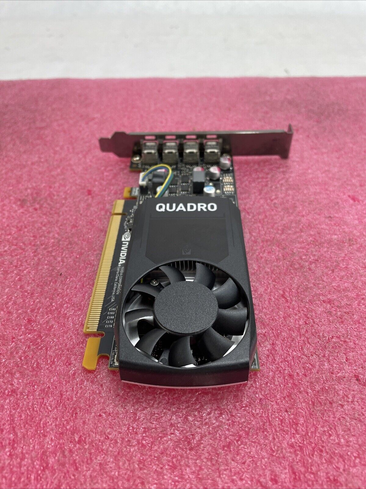 NVIDIA QUADRO P620 2GB GDDR5 PCIE Graphics Card 4x Mini DisplayPort