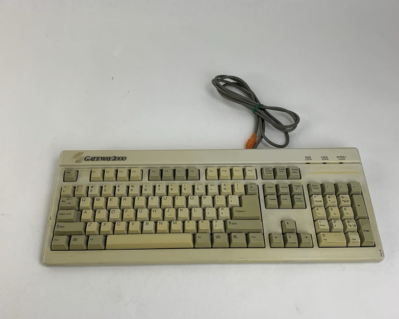 Vintage Gateway2000 CPU Keyboard 219600X-XX-XXX - Untested