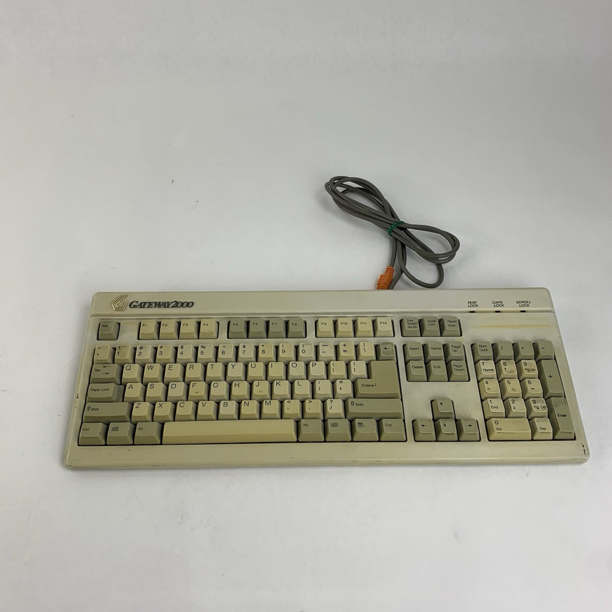 Vintage Gateway2000 CPU Keyboard 219600X-XX-XXX - Untested2