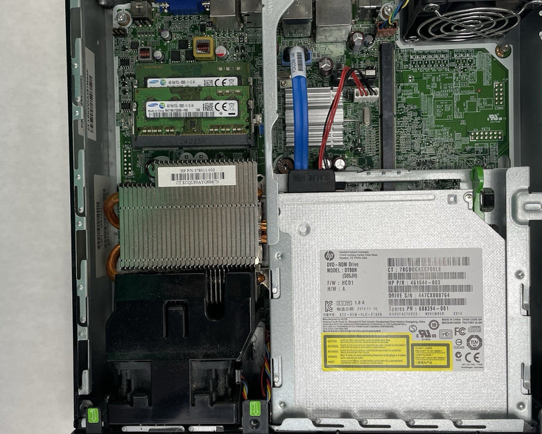 HP EliteDesk 800 G1 USFF Intel Core i5-4570S 3.00 GHz 8 GB RAM No HDD OS